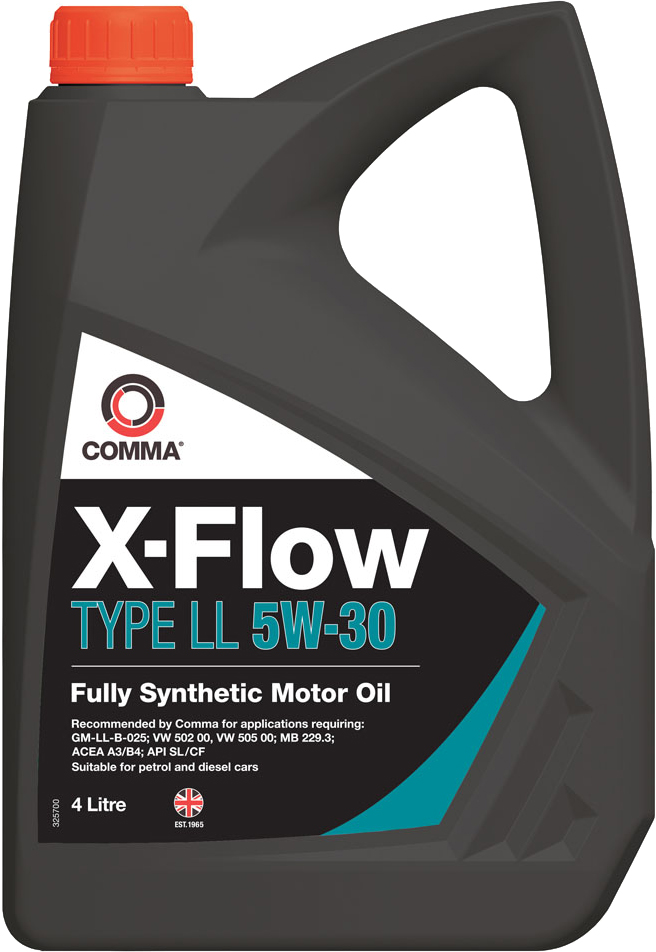 Олива моторна COMMA X-FLOW TYPE LL 5W-30 4 л (XFLL4L)